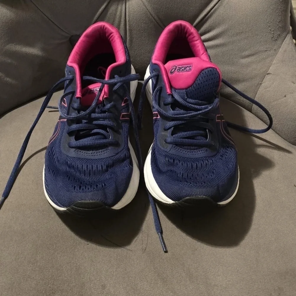 Asics women’s Blue and Pink Sneakers